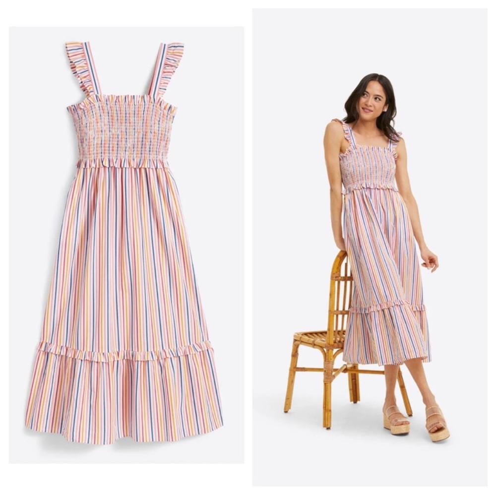 Draper James Kimberly smocked Dress Size Small